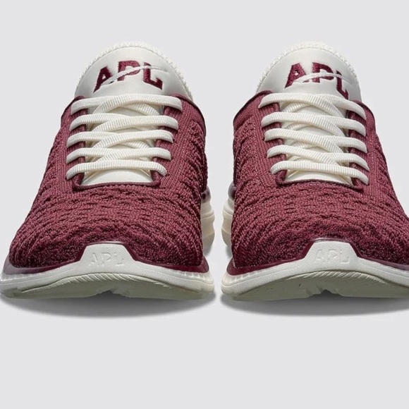APL Men’s TechLoom Phantom Burgundy Running Shoe Size US 10.5 - Picture 6 of 9